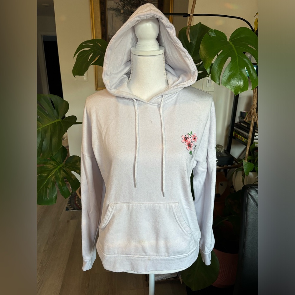 Beautiful Cherry Blossom White Sweatshirt - Picture 5 of 9